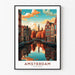 Poster Amsterdam Herbst