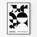 Poster Bauhaus - Wesentliche Formen