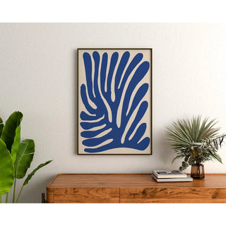 Affiche Bohème - Vibrations Bleues
