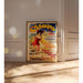 Poster Cabourg - Retro altes Vintage-Poster aus der Normandie