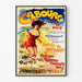 Poster Cabourg - Retro altes Vintage-Poster aus der Normandie