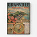 Vintage-Poster Granville – La Monaco du Nord und die Chausey-Inseln