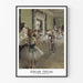 Poster Die Tanzklasse - Edgar Degas