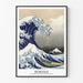 Poster Die große Welle vor Kanagawa von Hokusai