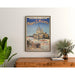 Vintage-Poster Mont-Saint-Michel – Panoramaansicht und geführte Tour
