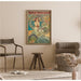 Poster Monte-Carlo Vintage von Alphonse Mucha — Ansicht des Kunstwerks