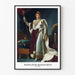 Poster "Napoléon I. in der Krönungsrobe" von Jacques-Louis David
