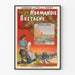 Poster Normandie Bretagne – Bäder am Meer und Ausflüge (um 1900)