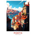 Poster Porto Portugal Vintage