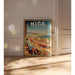Poster Promenade des Anglais in Nizza Vintage