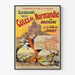 Poster Züge Normandie Bretagne Vintage