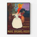Vintage-Werbeplakat - Liqueurs Marie Brizard & Roger