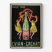 Vintage-Werbeposter - Evian