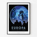 Vintage-Poster NASA - Europa 2017