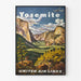 Vintage-Poster - Yosemite - United Airlines