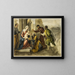 Anbetung der Könige - Nach Bonifacio Veronese — gerahmtes Bild an der Wand