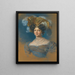 Portrait der kaiserlichen Witwe Maria Fedorovna - Nach George Dawe — gerahmtes Bild an der Wand