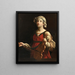 Saint Cécile - Nach Guido Reni — gerahmtes Bild an der Wand