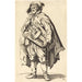 Der Spieler der Laute - Nach Jacques Callot — Ansicht des Kunstwerks