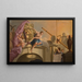 Allegorie der Astronomie - Nach Jacques de Lajoue — gerahmtes Bild an der Wand
