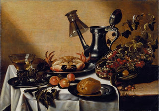 After Pieter Claesz - Still Life with Crab and Fruit.webp
