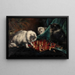 Schachmatt - Agnes Augusta Talboys — gerahmtes Bild an der Wand