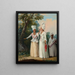 Die Brautjungfern der Dominique - Agostino Brunias — gerahmtes Bild an der Wand