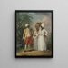 Dominikanische Antillen freie - Agostino Brunias — gerahmtes Bild an der Wand