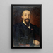 Jules Claretie 1840-1913 Administrator der Comédie-Française - Aimé Morot — gerahmtes Bild an der Wand