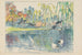 Zoo in Tennōji - Akamatsu Rinsaku — Ansicht des Kunstwerks