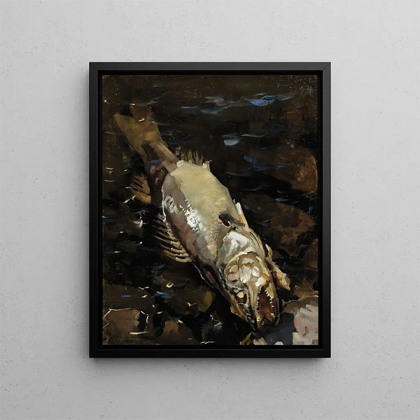 Sander in Zerlegung - Akseli Gallen-Kallela — gerahmtes Bild an der Wand