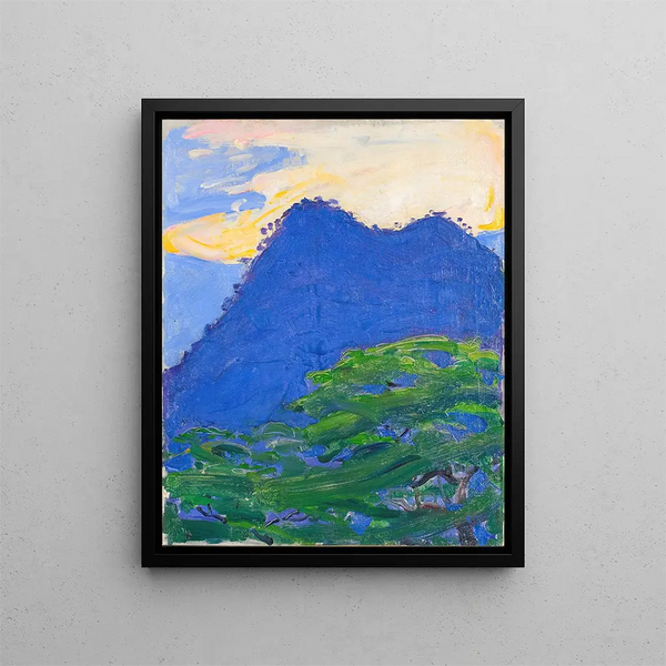 Hügel Hwandoni - Akseli Gallen-Kallela — gerahmtes Bild an der Wand
