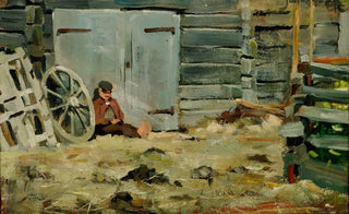 Akseli GallenKallela - In The Sunshine.webp