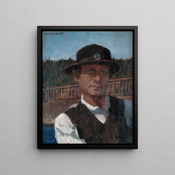 Facturateur - Akseli Gallen-Kallela — gerahmtes Bild an der Wand