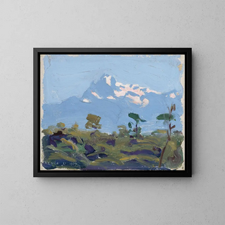 Akseli GallenKallela - Mount Kenya.webp