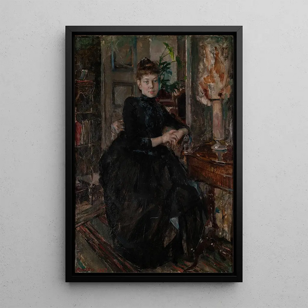 Reproduktion des Gemäldes Portrait von Mary Slr die Verlobte des Künstlers - Akseli Gallen-Kallela