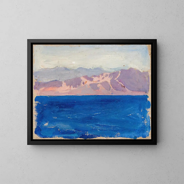 Rotes Meer - Akseli Gallen-Kallela — gerahmtes Bild an der Wand