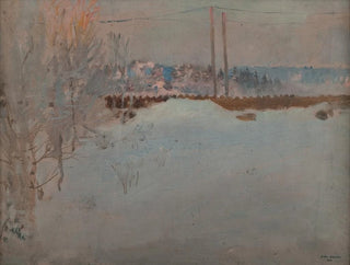 Akseli GallenKallela - Sumuaamu Malmilla.webp