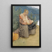 Mutter und Kind - Akseli Gallen-Kallela — gerahmtes Bild an der Wand