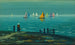 Eine Segelregatta am Balatonsee - Albert Baky — Ansicht des Kunstwerks