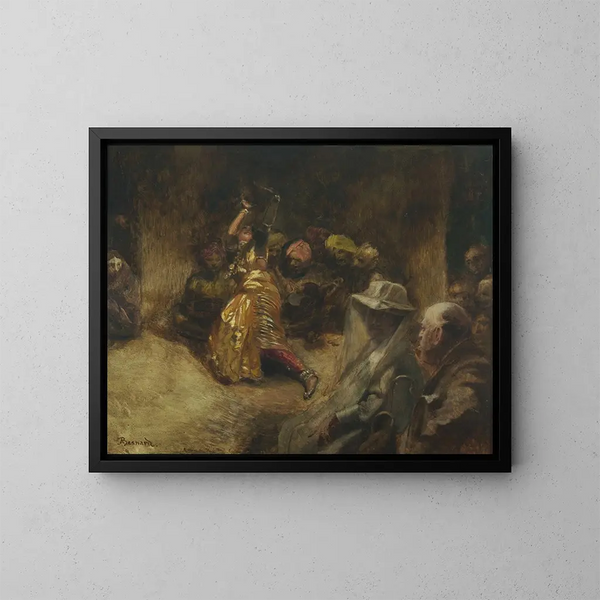La bayadère - Albert Besnard — gerahmtes Bild an der Wand