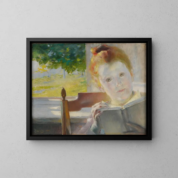 Matinée - Albert Besnard — gerahmtes Bild an der Wand