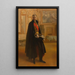 Reproduktion des Gemäldes Portrait von Camille Barrère im Farnesischen Palast - Albert Besnard