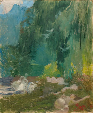 Albert Besnard - The Siesta.webp