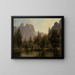 Rochers de la cathédrale, vallée de Yosemite - Albert Bierstadt — gerahmtes Bild an der Wand