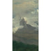 Reproduktion des Gemäldes Studie der Wolken mit Berggipfeln - Albert Bierstadt