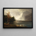 Estes Park Colorado Whytes Lake - Albert Bierstadt — gerahmtes Bild an der Wand