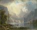 in den Sierra - Albert Bierstadt — Ansicht des Kunstwerks