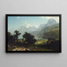 Lac Lucerne - Albert Bierstadt — gerahmtes Bild an der Wand