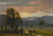Landschaft mit Vieh - Albert Bierstadt — Ansicht des Kunstwerks
